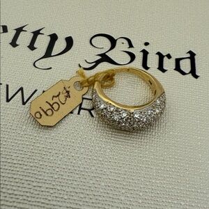 18k Yellow Gold Diamond Ring